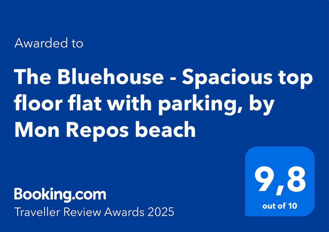 The Bluehouse - Spacious Floor Flat With Parking, By Mon Repos * Korfu